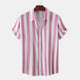 Corey - Stylish Men's Vertical Stripe Shirt for Office and Casual Wear