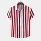 Corey - Stylish Men's Vertical Stripe Shirt for Office and Casual Wear
