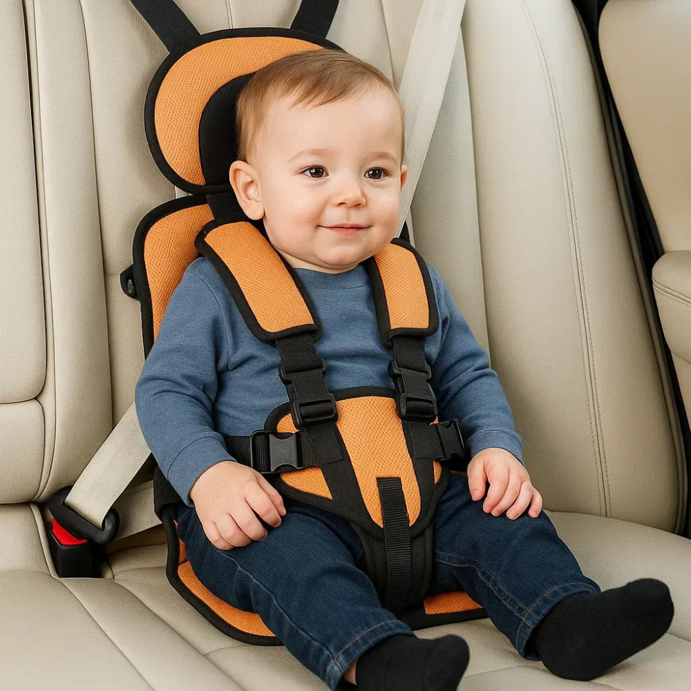 Brighta - Lightweight Foldable Child Car Safety Travel Booster Seat