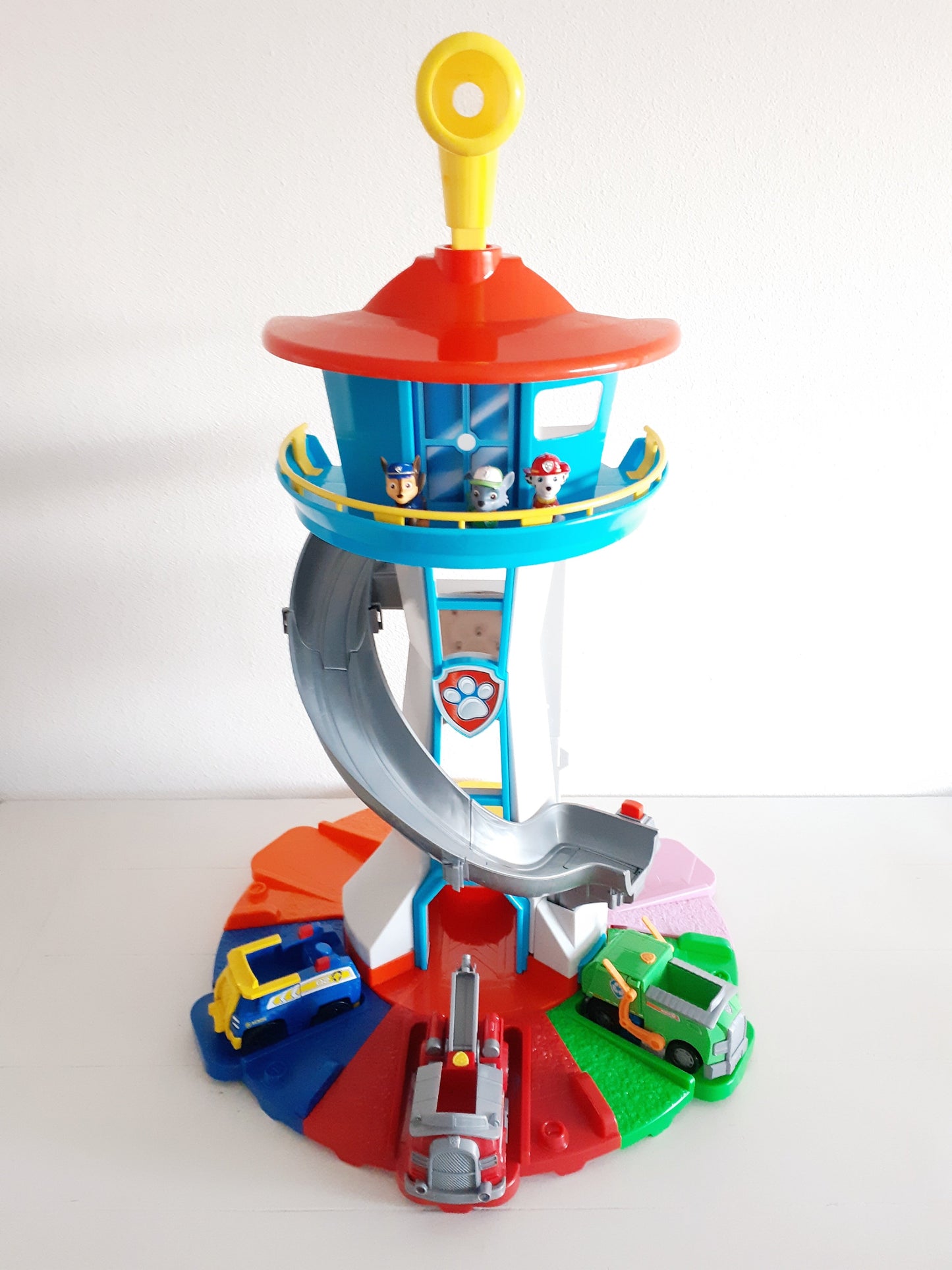 Cossura - Kids Playset with Cars Slide Track for Indoor Outdoor Fun