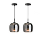 Luxlyn - Nordic Black Glass Pendant Light Modern LED Luxury Home