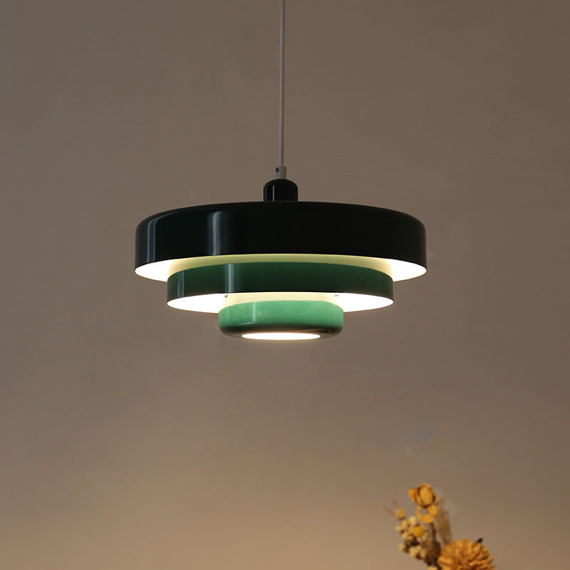 Opurra - Nordic Glass Loft Pendant Light White Minimalist