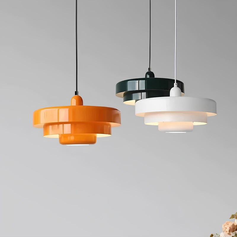 Opurra - Nordic Glass Loft Pendant Light White Minimalist