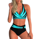 Tabitha - Stylish Women's Bikini Set with High Waist and Supportive Design