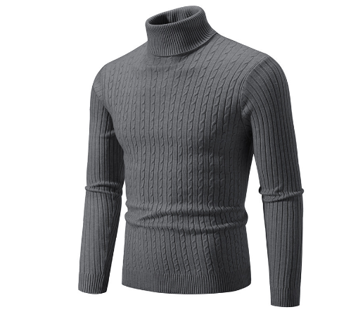 Raphael - Stylish Men's Turtleneck Sweater for Winter Warmth