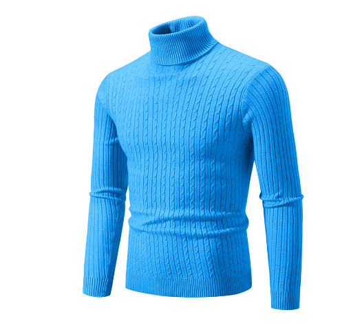 Raphael - Stylish Men's Turtleneck Sweater for Winter Warmth