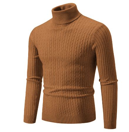 Raphael - Stylish Men's Turtleneck Sweater for Winter Warmth
