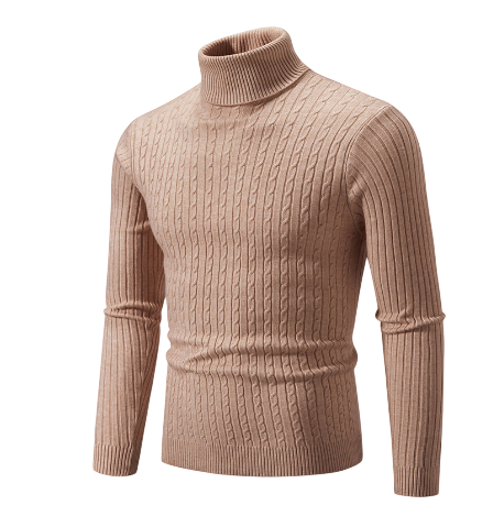 Raphael - Stylish Men's Turtleneck Sweater for Winter Warmth