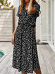 Milana - Stylish Midi Summer Dress with Breathable Print