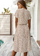 Milana - Stylish Midi Summer Dress with Breathable Print