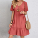 Val - Rebekah Summer Casual Dress Lightweight Flattering Women
