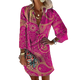 Nadine - Chic Mini Dress with Elegant Design and Vibrant Colors