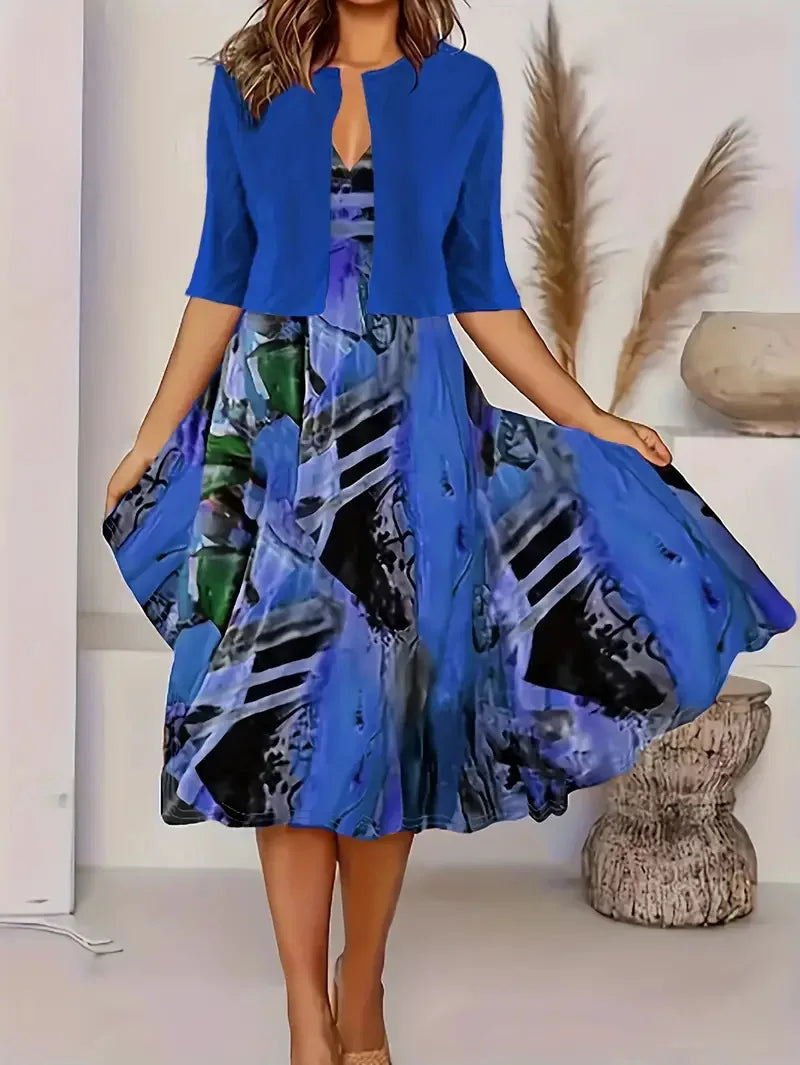 Greer - Elegant Women's Long Dress for Comfort and Style
