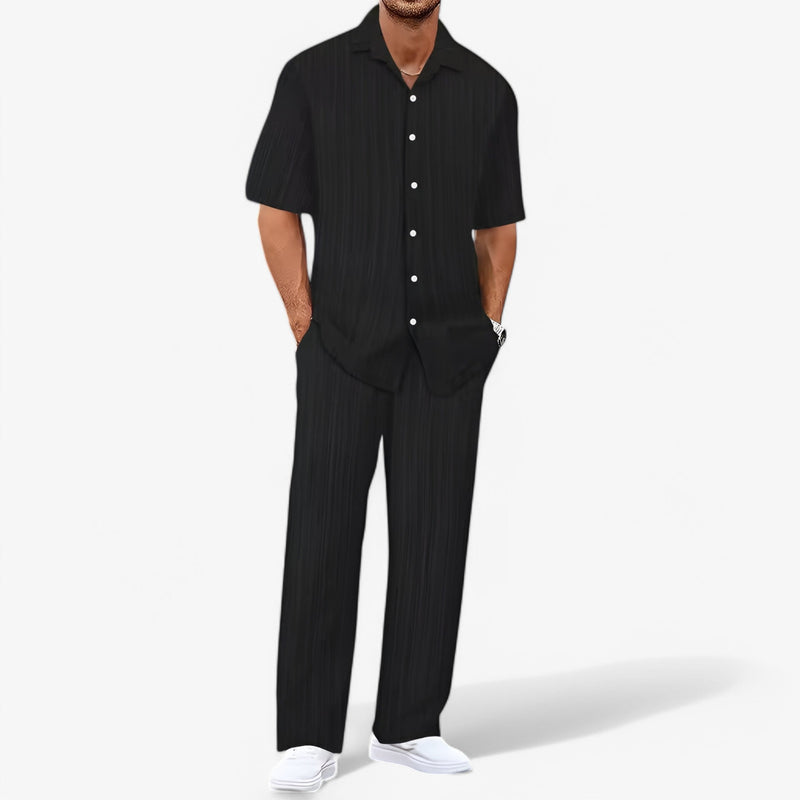 Caspar - Business Casual Set with Shirt and Trousers for Effortless Elegance