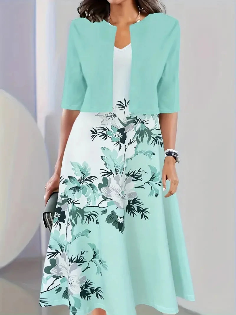 Greer - Elegant Women's Long Dress for Comfort and Style