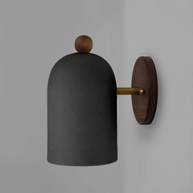 Milani - Walnut Wall Lamp for Natural Ambience