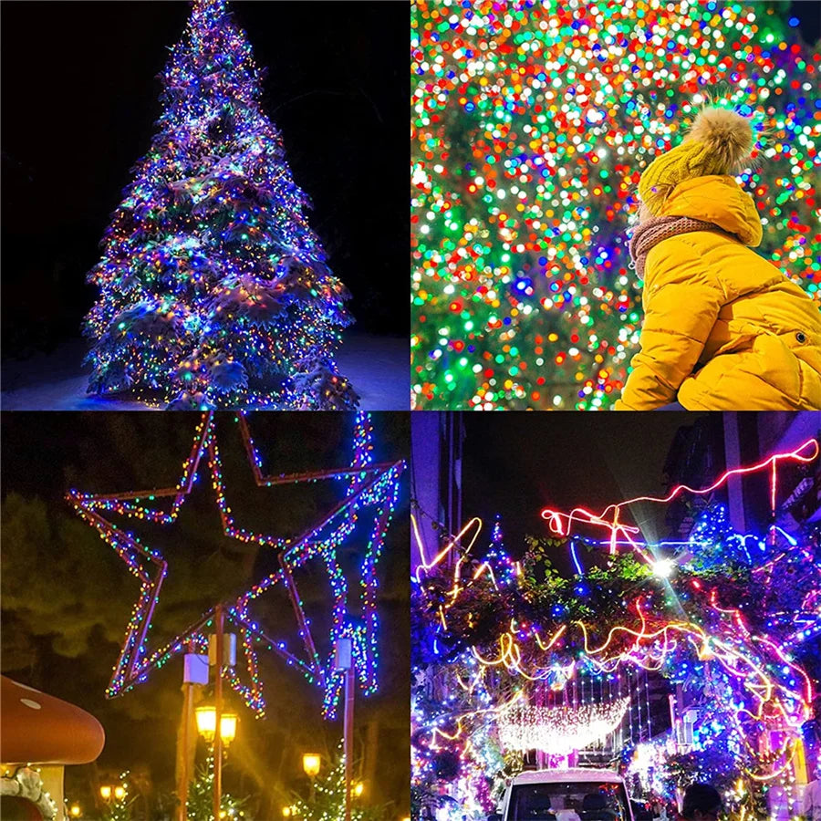 Wickla - FeeVerte Waterproof Outdoor Led Fairy String Lights