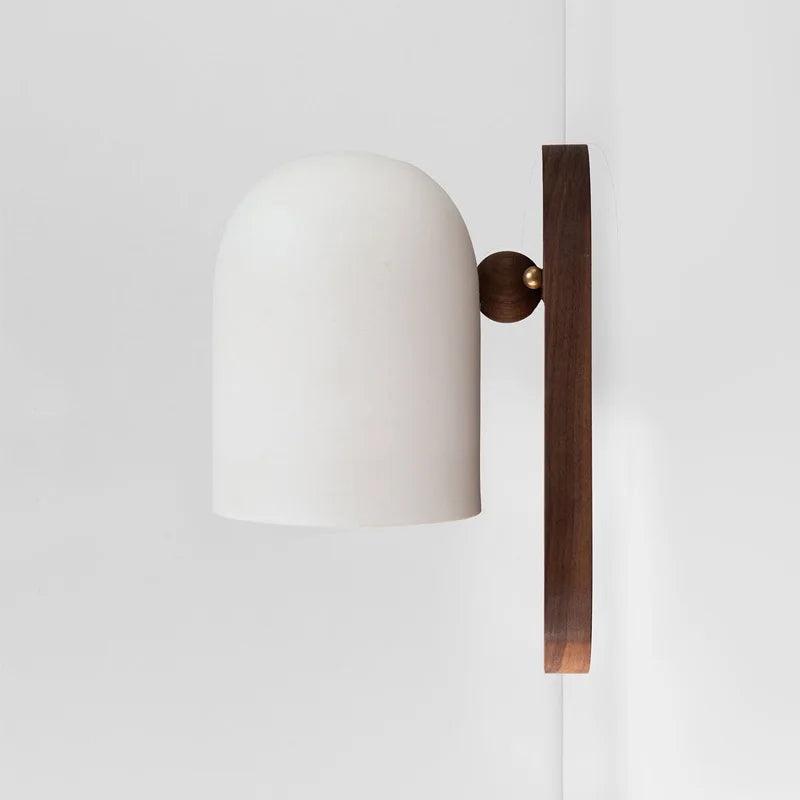Milani - Walnut Wall Lamp for Natural Ambience