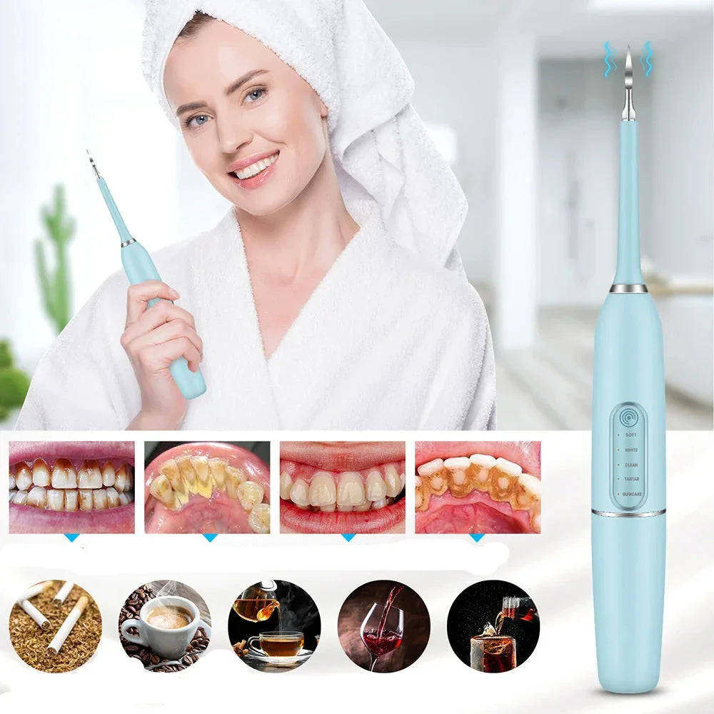 Briley - Sonic Teeth Care Device for Tartar and Plaque Removal