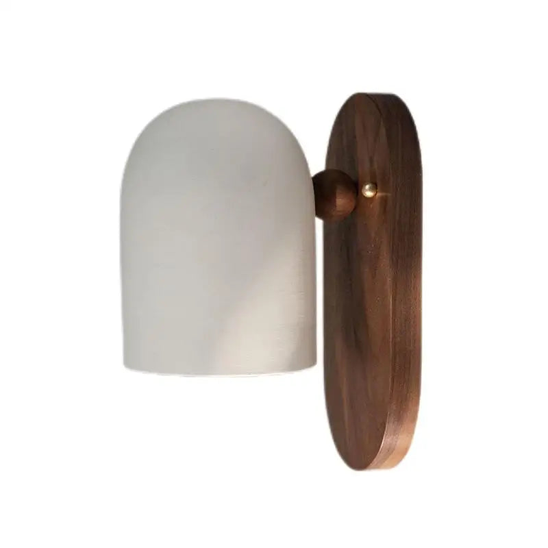 Milani - Walnut Wall Lamp for Natural Ambience