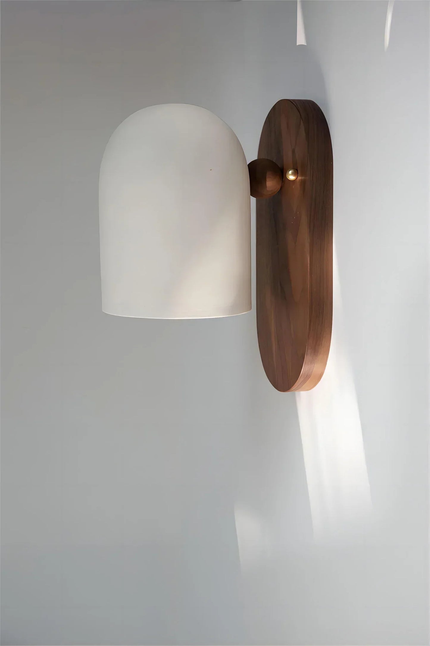 Milani - Walnut Wall Lamp for Natural Ambience