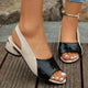 Emmaline - Women's Slingback Sandals With Low Heel
