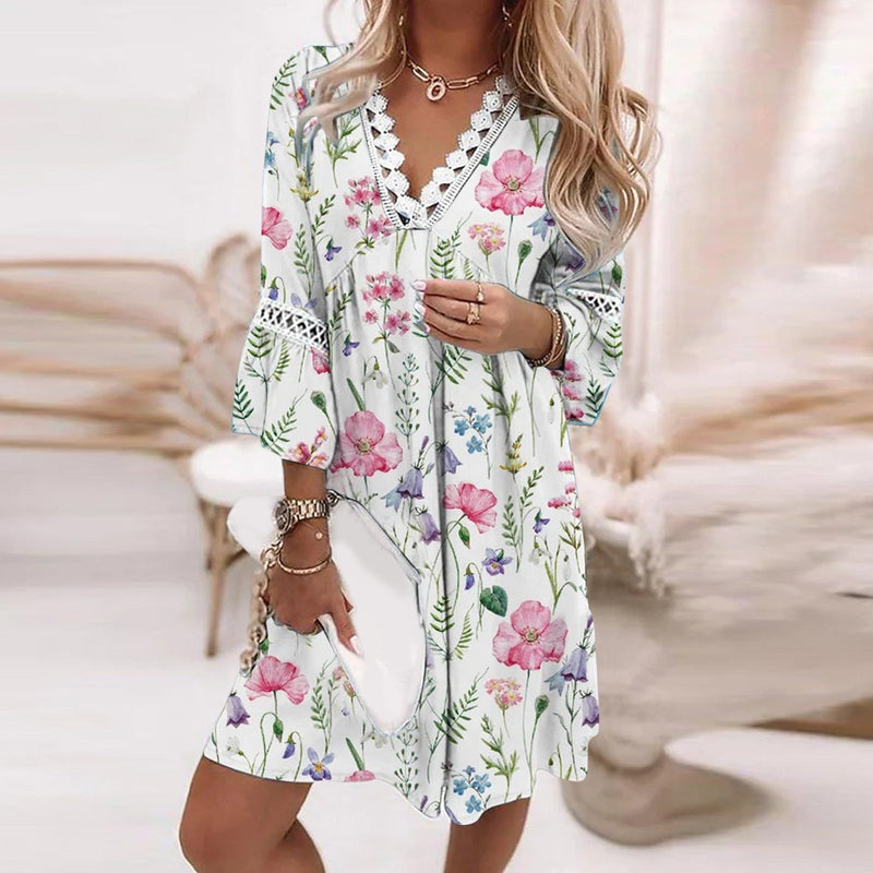 Charity - Beautiful Floral Dress for Women with Comfortable Fit