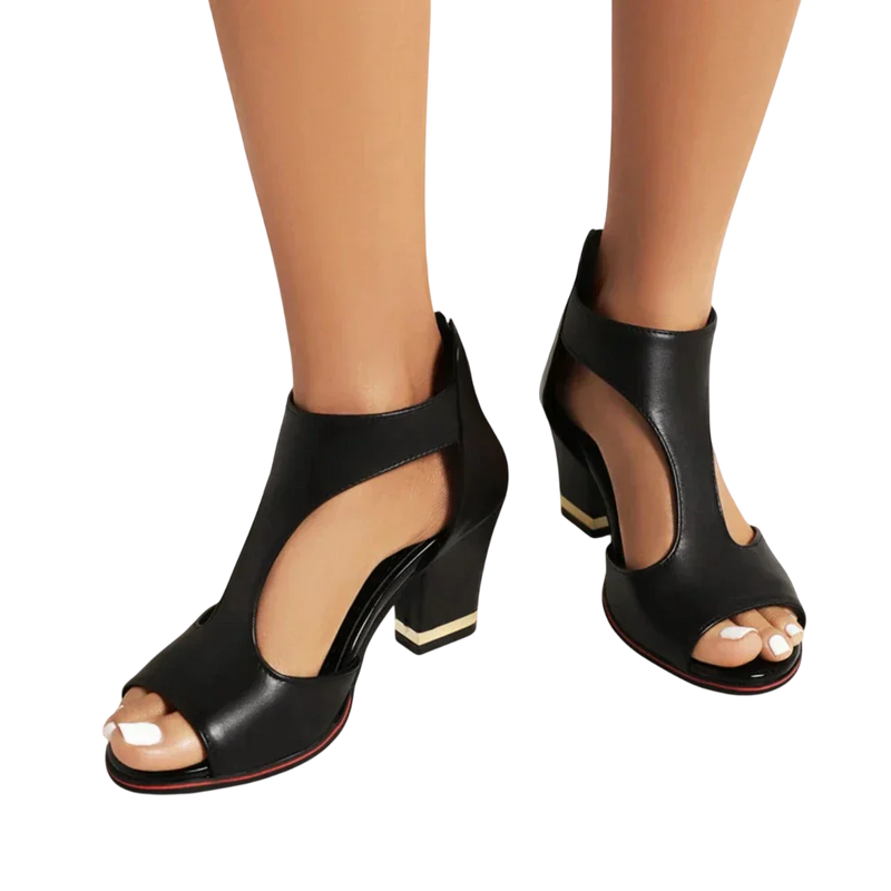Faye - Stylish Ortho Heeled Sandals for Comfort and Support