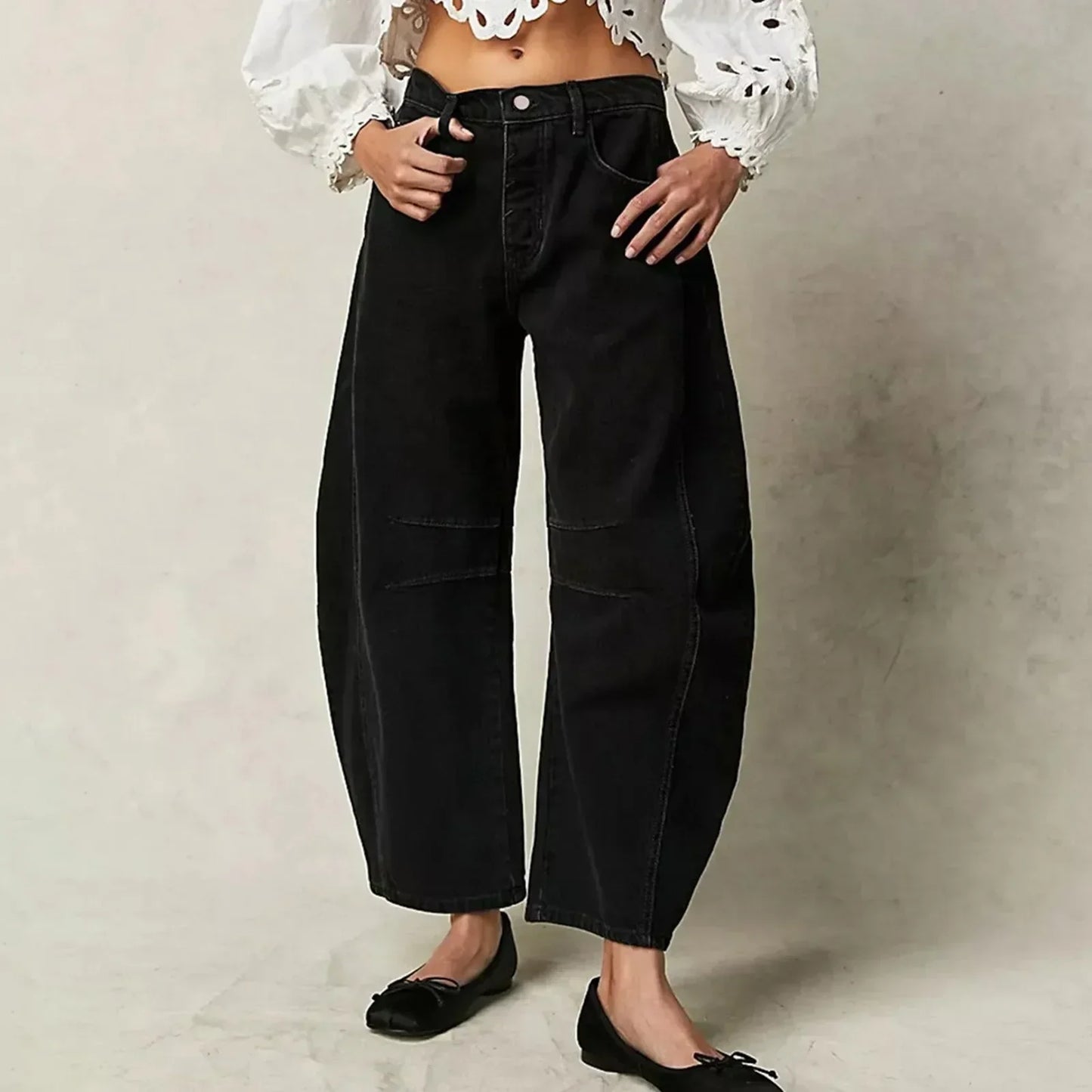 Karly - Effortless Wide-Cut Women's Jeans for Comfort and Style