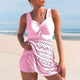 Selma - Figure Flattering Swim Dress With Built In Shorts