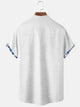 Aidan - Stylish Men's Linen Shirt with Breathable Fabric and Patterned Details