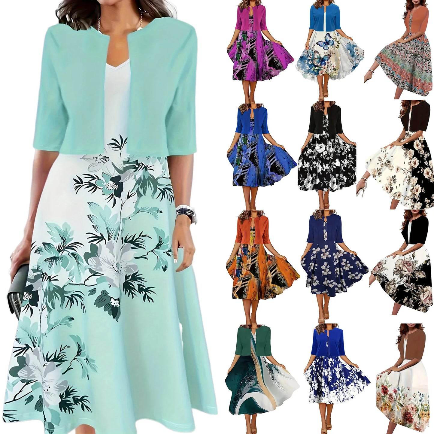 Greer - Elegant Women's Long Dress for Comfort and Style