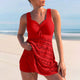 Selma - Figure Flattering Swim Dress With Built In Shorts