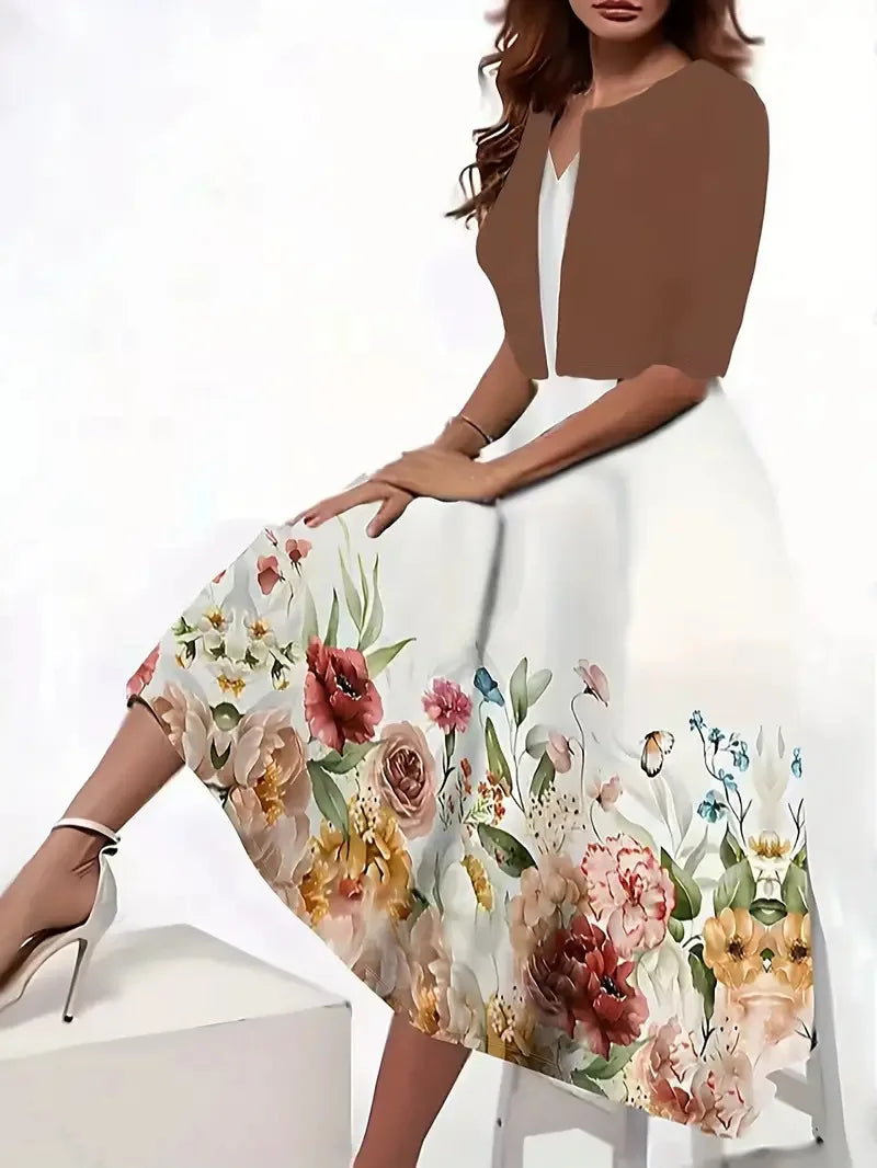 Greer - Elegant Women's Long Dress for Comfort and Style