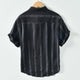 Andreas - Stylish Men's Vintage Linen Shirt for Timeless Elegance