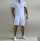 Gage - Stylish Men's Summer Set with Comfortable Zipper Design