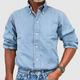 Marlon - Classic Long-Sleeved Shirt for Men in Various Colors