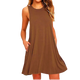 Chantelle - Summer Casual Swing Women's Dress with Pockets