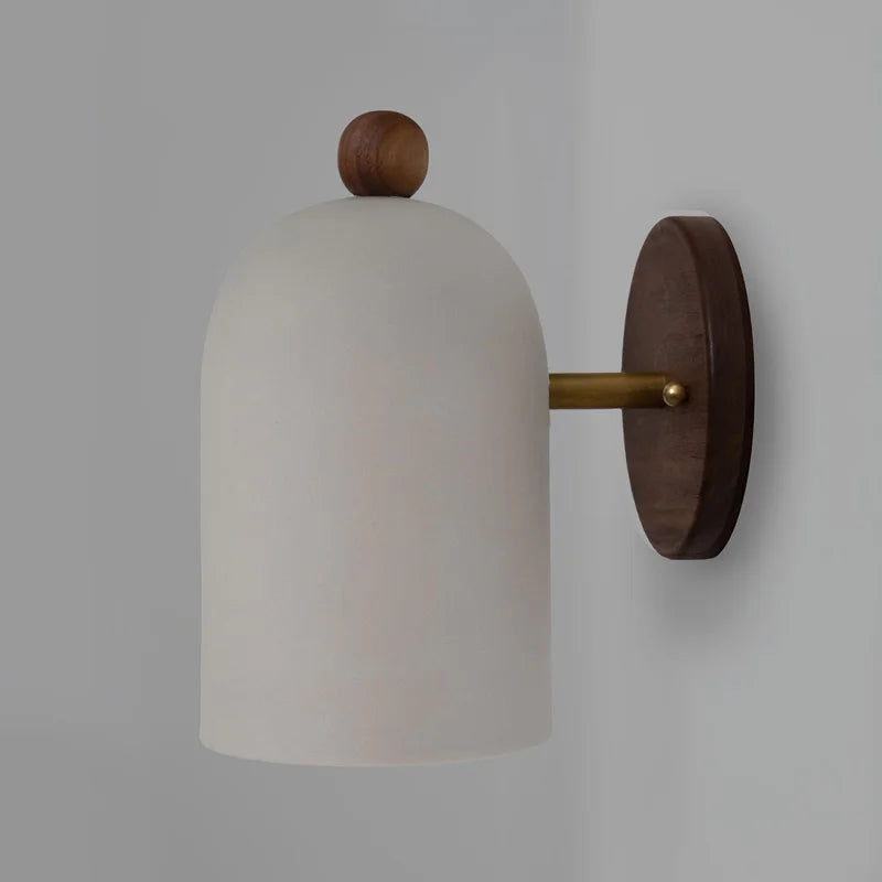 Milani - Walnut Wall Lamp for Natural Ambience