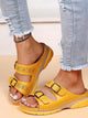 Scout - Breathable Adjustable Women's Leather Sandals with Arch Support