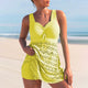 Selma - Figure Flattering Swim Dress With Built In Shorts
