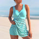 Selma - Figure Flattering Swim Dress With Built In Shorts