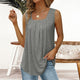 Kyra - Stylish Sleeveless Top with Square Neckline and Flattering Fit