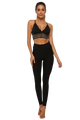 Vespera - High-Waisted Leggings for Women with Honeycomb Structure and Stretchy Comfort