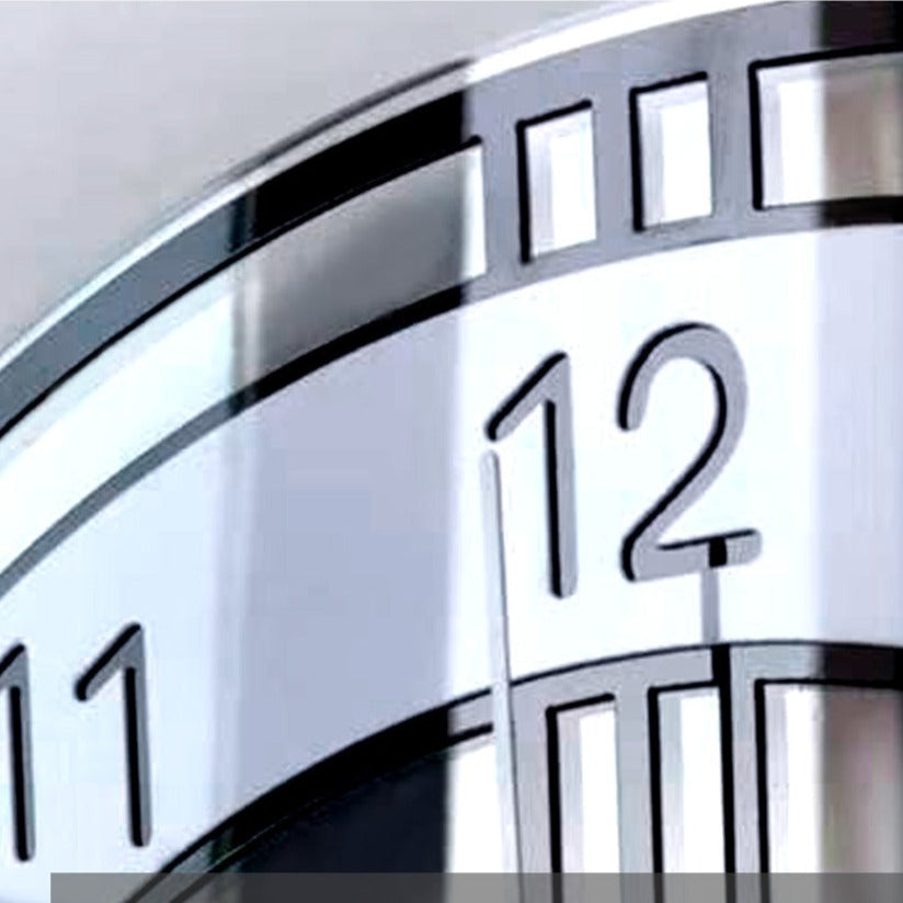 Hearthra - Seattle Acrylic Silent Wall Clock High Quality Decoration