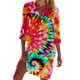 Valencia - Classic Summer Women's Dress with Vibrant Colors and Unique Design