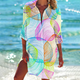 Valencia - Classic Summer Women's Dress with Vibrant Colors and Unique Design