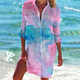 Valencia - Classic Summer Women's Dress with Vibrant Colors and Unique Design
