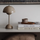 Lumora – Luxe Mushroom Table Lamp with Dimmer