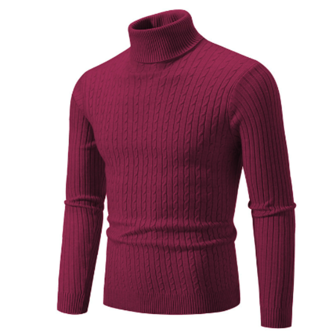 Raphael - Stylish Men's Turtleneck Sweater for Winter Warmth